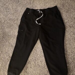 Figs Black Joggers Xlp